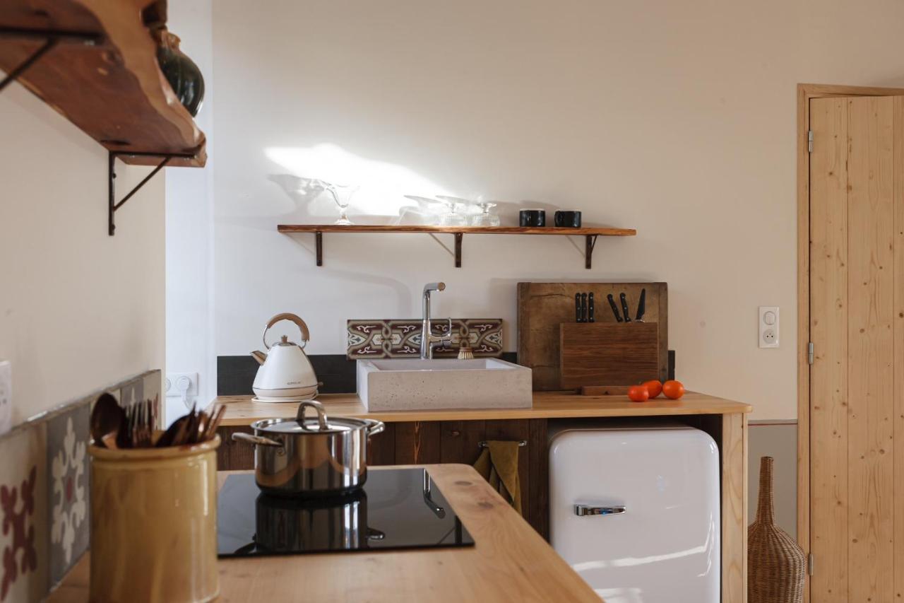 Les Appartements Du Saint Thiers, La Provence Dans Un Coin De La Drome Et L'Esprit D'Une Maison D'Hotes A Saou Kültér fotó